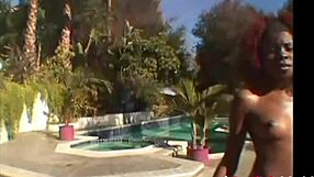 Mini Pipes, African Goddess, Takes Anal In Threesome