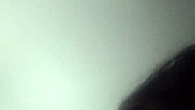 Fayanna from New Orleans performing deepthroat with big black cock.