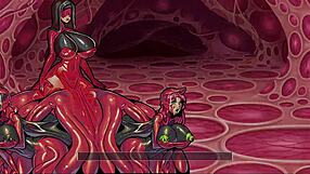 Intense Latex Dungeon Episode 6: Unstoppable Cum Explosions in Hentai Anime