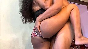 Latina Teen Bent Over For Homemade Doggystyle Fuck In The House