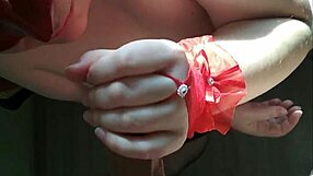 Amateur BBW Devours Lover's Cock Early Morning