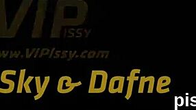 Lesbo teens squirt wet passion