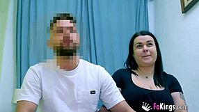 Busty Sandra Returns with Intense Boob Action Outdoors