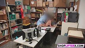 Burglar Caught With Blowjob