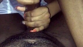 Intense Monster Cock Handjob and Footjob