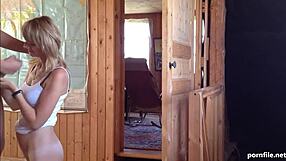 I teach this student a geography lesson with my cock