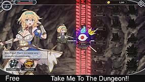 take me to the dungeon for a cute anime game