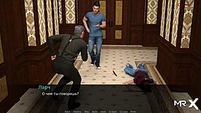 Feeling the intense thrill of riding on top in the hot tub at Dusklightmanor