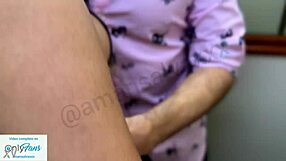 trío with a slutty brunette getting double penetrated after the club 😈💦