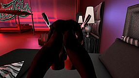 Dick sucking and big tits in Hentai fuck