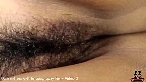 Vietnamese amateur couple lubricate their bum for some ass fucking and fingering