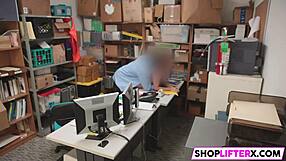 Burglar Caught With Blowjob