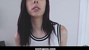 Sexy Audrey Grace always had a taboo fantasy, stepbrother is the closest she could get