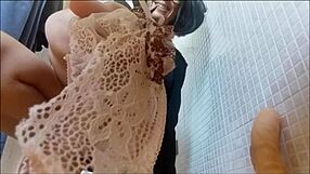 Sissy Licks Mistress's Floor While Keeping Ass Open