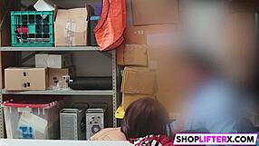 Burglar Caught With Blowjob