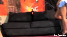 Suggestive Lesbian Maids Tease Capri Cavani's Curves