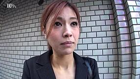 Beautiful Sales Colleague In Office Romance Suspected Of Pillow Sales With Older Clients! Confronted And Confessed, Invited Home For Creampie In Exchange For Secrecy! Ichino Ran 1