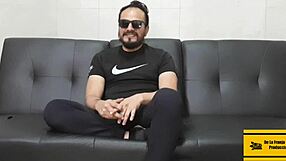 Chatting with don lobo in a mexican backstage casting interview