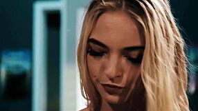 Precious student Lana Sharapova learns with tutor Donnie Rock in class