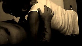 Black and White Amateur Couple Suck and Fuck to Orgasm