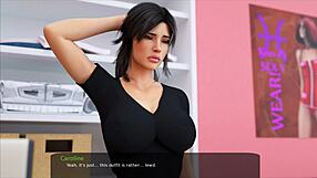 boris gets an erection in front of his older stepsister in milfy city part 15