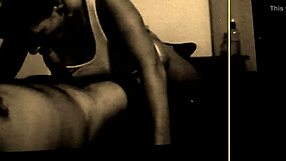 Black and White Amateur Couple Suck and Fuck to Orgasm