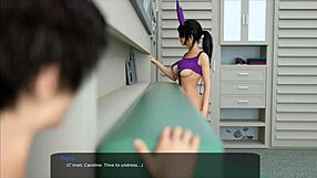 boris gets an erection in front of his older stepsister in milfy city part 15