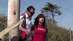 hey, that milf bitch gives a hardcore handjob to a big cock