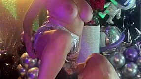 Sara blonde deepthroats the hottest dancer at the party, duncan saint.