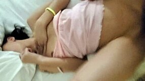 latina babe begs not to cum inside during intense fuck without control