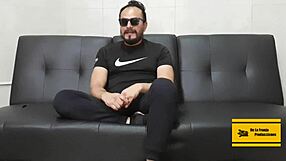 Chatting with don lobo in a mexican backstage casting interview