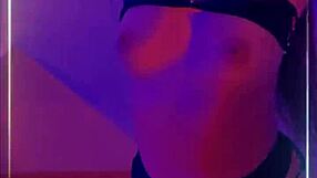 Petite girl dances, sucks, fucks with big ass intensely