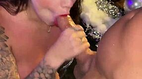 Sara blonde deepthroats the hottest dancer at the party, duncan saint.