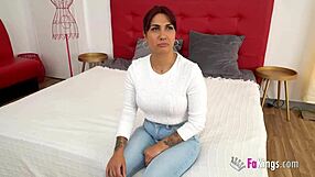 Valeria takes on 3 horny rookies. Age means nothing with raw lust.