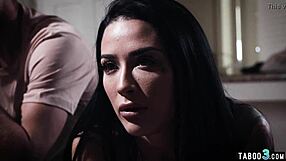 Couple Guides Ebony Jenna Foxx to Explore Her Shaved Beauty