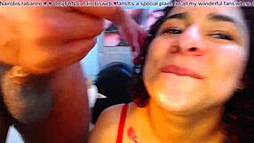 Blowjob With Big Cumshot On Face