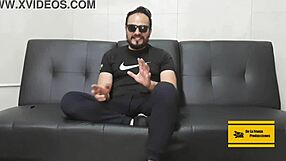 Chatting with don lobo in a mexican backstage casting interview