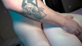 I'm fucking this ginger guy bareback with his big cock.