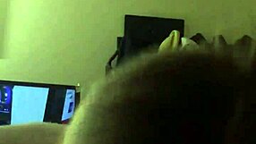 sucking my husband's friend's 8 inch cock while he dresses