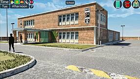 boris gets an erection in front of his older stepsister in milfy city part 15