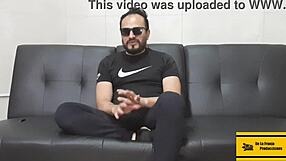 Chatting with don lobo in a mexican backstage casting interview