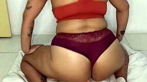 Big-Titted Babe Rides Dildo to Orgasm