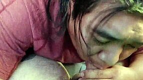 Intense Outdoor Sucking of Best Friend's Cock in Public