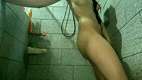 Horny girl fingers herself passionately after work!