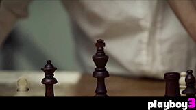 Russian busty milf rides a husband's massive tool hard.