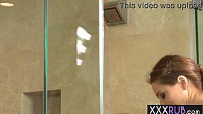 Allison Moore tit fucked by Marcus London after massage