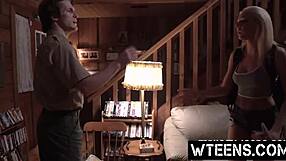 Shaved Pussy Feels Intense Banging From Behind In Group