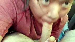 Intense Outdoor Sucking of Best Friend's Cock in Public