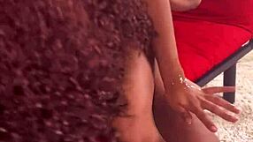 Cheating wife Nashalee sucks dick hard then ducks out after rough blowjob