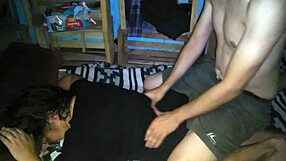 Massaging My Hot Latina Neighbor in a Tight Dress Turns Naughty